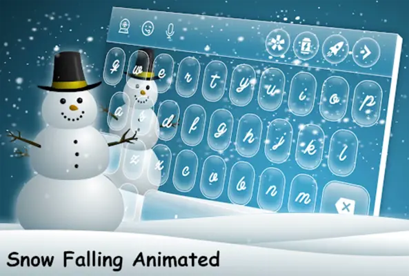 Snow Falling android App screenshot 4